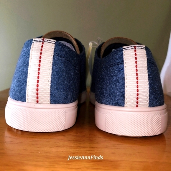 NWT CLAE Navy Blue Herbie Textile Recycled Terry Shoes Men's 6 Women's 7.5 EUR38 - Picture 4 of 16